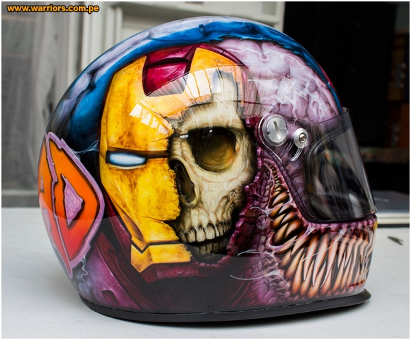 iwata - custom helmet
