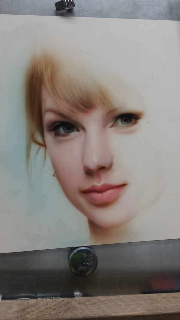 #Airbrush and #Art #News: Airbrush with only three colors - via #FuriousAirbrush