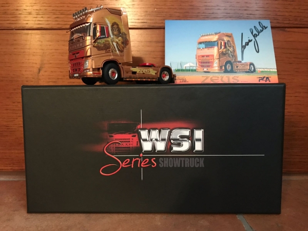 It was a nice surprise to see one of my works, become a collectible model! #VOLVO FH4 Globetrotter XL 4x2 #ZEUS Coacci - #showtruck /1:50