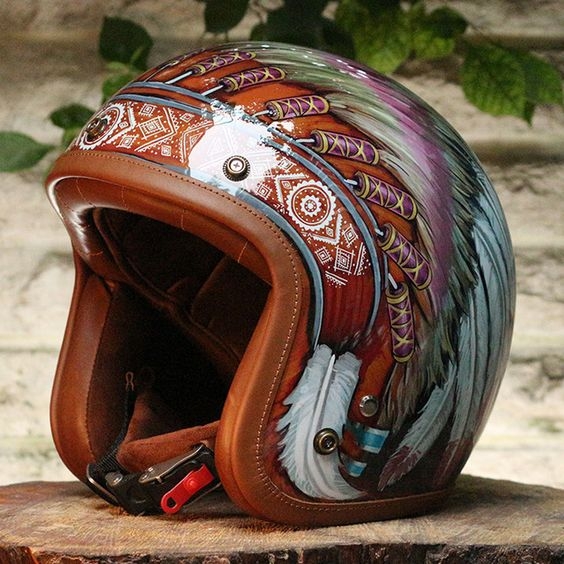 Chief Airbrush helmet - Airbrush Artwoks