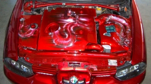 ArteKaos Airbrush - Tuning Airbrush Alfa Romeo 146 - ArteKaos Airbrush