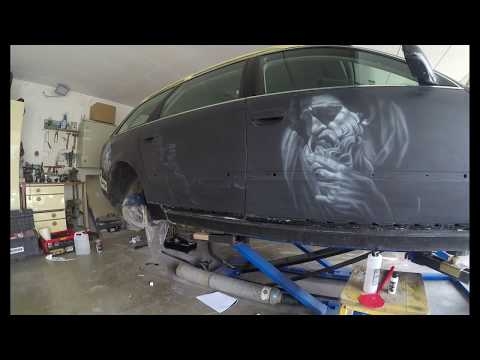 Airbrush Car Audi A6 full custom paint - Gerald Kainer - Tutorials