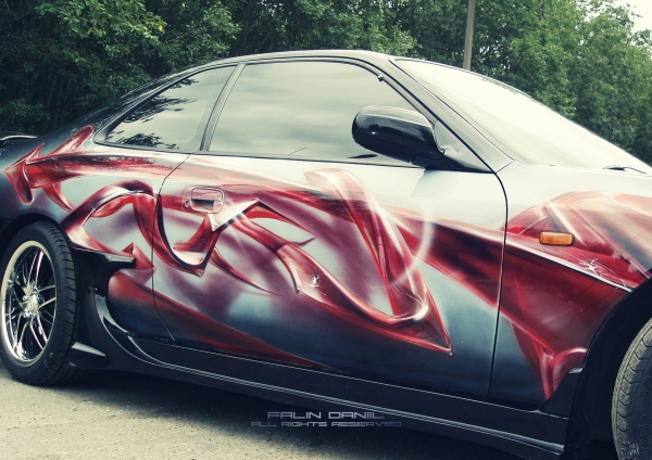 Airbrush art, Daniil Falin - Tuning Cars Airbrush 