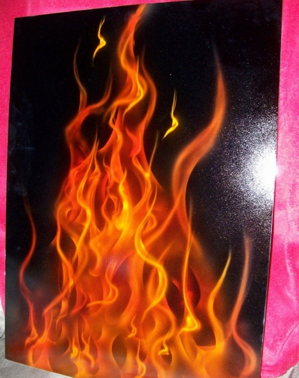 Real fire  - Airbrush Artwoks