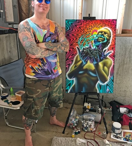 Airbrush art &ndash; Canman Creations