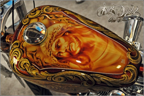 Buckwild Designs - Mitch Bergeron Jesus Bike - Favorite Art