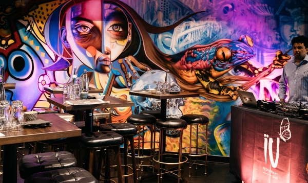 Restaurant mural - Airbrush Artwork and Murals