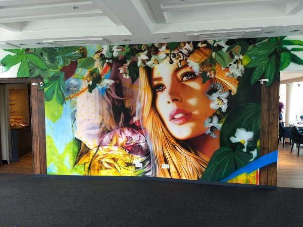 Hotel-mural - Airbrush Artwork and Murals