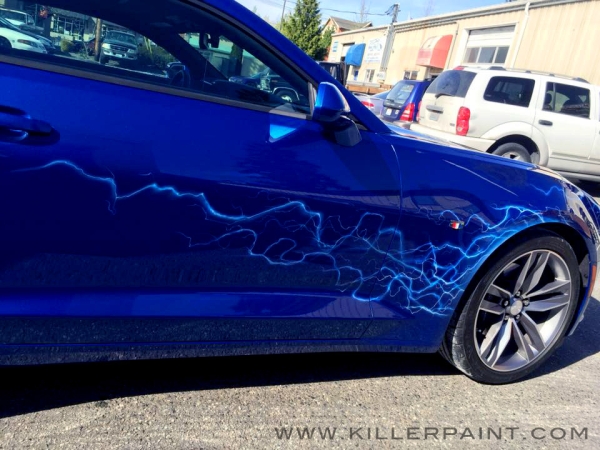 Not just Real Flames! Lighting by Killer Paint (RIP Master)