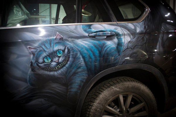 Russia's Airbrushed Car Scene - Tuning Airbrush