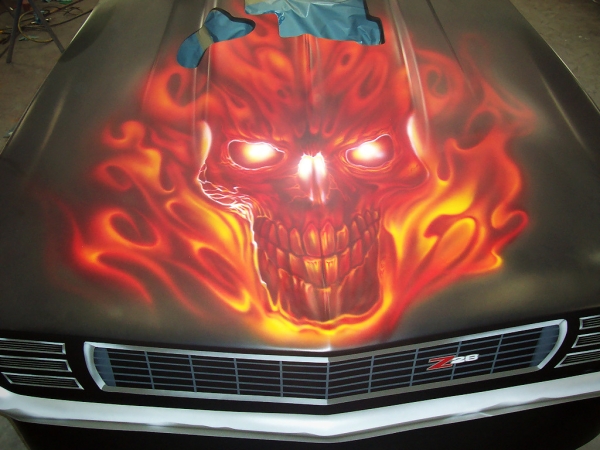 Ben National - Camaro - Airbrush - Tuning Airbrush