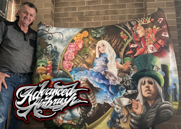 Amazing hood - airbrush.com.au - Photorealism