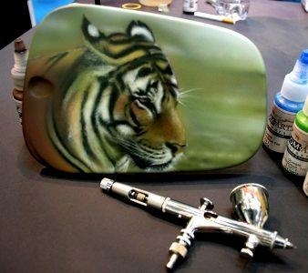 Aerografie-Custom Painting-Pinstripping - Milano - Airbrush Artwoks