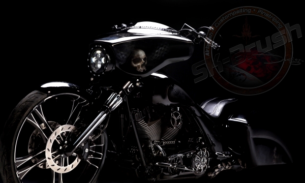 Bagger "Viva La Vida" - Kustom Airbrush