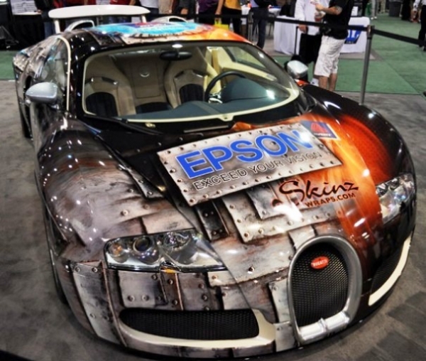 Bugatti & Airbrush - Airbrush Artwoks