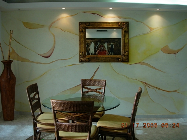 pared decorativa en efecto marmoleado aerografia por nixa arte y aerografia, www.facebook.com/pages/nixa-arte-y-aerografia/222640651124798?ref=hl