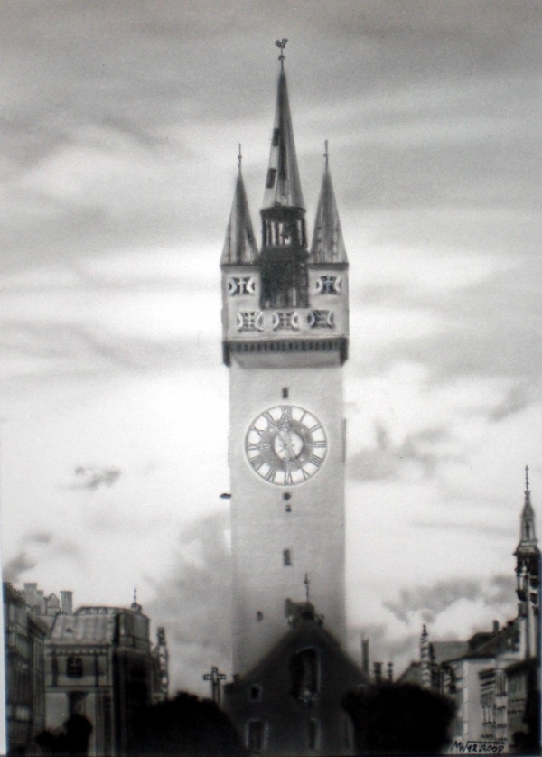 Tower - Airbrush freehand
21 cm broad
28 cm high (DIN A4)