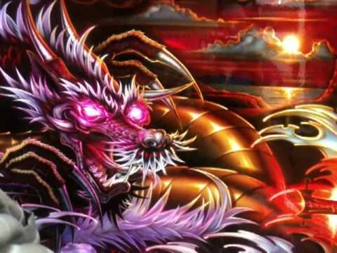 Original dragon airbrush art by Jaime Rodriguez..Also a brief history of Jaimes career. - YouTube - Airbrush Videos