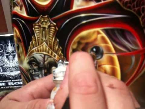 How to airbrush objects to look like glass. By Jaime Rodriguez - YouTube - Airbrush Videos