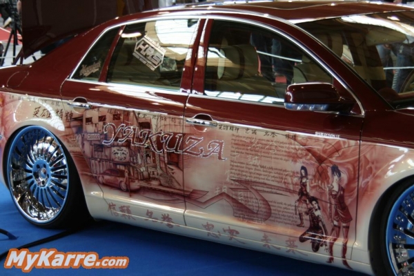 Vw phaeton yakuza airbrush - Tuning Airbrush