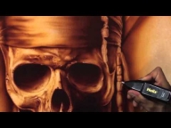 Airbrushing Monochromatic Pirate on Canvas w/ Cory Saint Clair - YouTube - Airbrush Videos