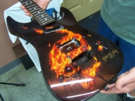 Monster Bash - Airbrush Guitar - Airbrush Artwoks