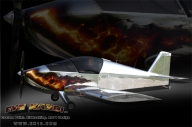 Stunning Sonex Airplane Realistic Fire Custom Painted  - Fotorealismo