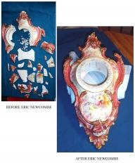 Ceramic restoration done by Eric Newcombe using Badger SOTAR and Legend Series airbrushes - ceramic porcelain restoration