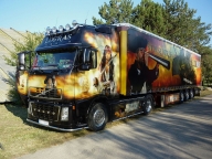 Volvo truck "Pirates of the Caribbean" - Airbrush Artwoks