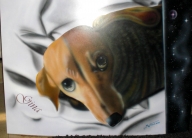 Gina
Airbrush freehand, 103 x 73 cm - Airbrush Artwoks