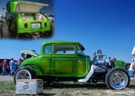 Classic Hot Road Ford  - Airbrush Artwoks
