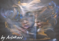 ArteKaos Airbrush - "Reflex..." Original ART - ArteKaos Art