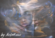 ArteKaos Airbrush - "Reflex..." Original ART - ArteKaos Art