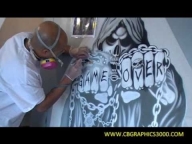 Airbrush Art By CB GRAPHICS - Airbrush Videos