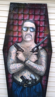Chopper Read lid - CLOSE UP - Kustom Airbrush