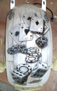 Harley rear guard - the gambler - AUTO ART