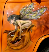 Kombi called " Twisted Pixie"  Passenger door   - AUTO ART
