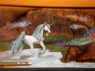 kombi side 2 unicorns - AUTO ART