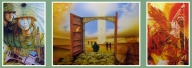 Triptychon for the "Bundeswehr"...airbrush on canvas - Airbrush Artwork and Murals