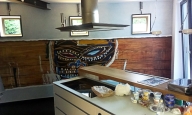 Mural in kitchen. Basquiat-style..- - Airbrush Artwork and Murals