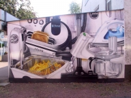 Just kitchen and household machines...whatever the client wants! - Airbrush Artwork and Murals