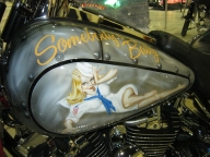 Somebody's Baby Pinup Airbrush Tank - Favorite Art