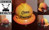 Conn Energy hard hat by ZimmerDesignZ.com - Hard Hats