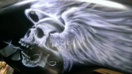 Skullmaster Eddie Davis's Art Gallery - Airbrush Artwoks