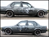 BMW E30 AIRBRUSH CUSTOM PAINTING - Airbrush Artwoks