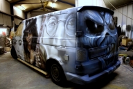 Professional Wall Murals, Airbrushed Murals and other Custom Murals by Big White Frog - Airbrush Artwoks