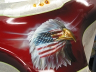 Eagle on Fairing
 - My Airbrush Art