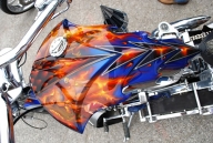 Custom Tank Art | Kabes Customs Biker  - Airbrush Artwoks