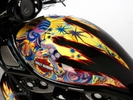 Modification sporty Airbrush Harley-Davidson Night Riders  - Airbrush Artwoks