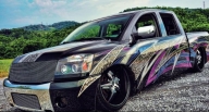 2007 Nissan Titan Custom Paint  - Tuning Cars Airbrush 